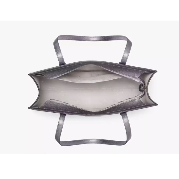 New Kate Spade Kenzie Large Tote Patent Candied Flower - Picture 3 of 4